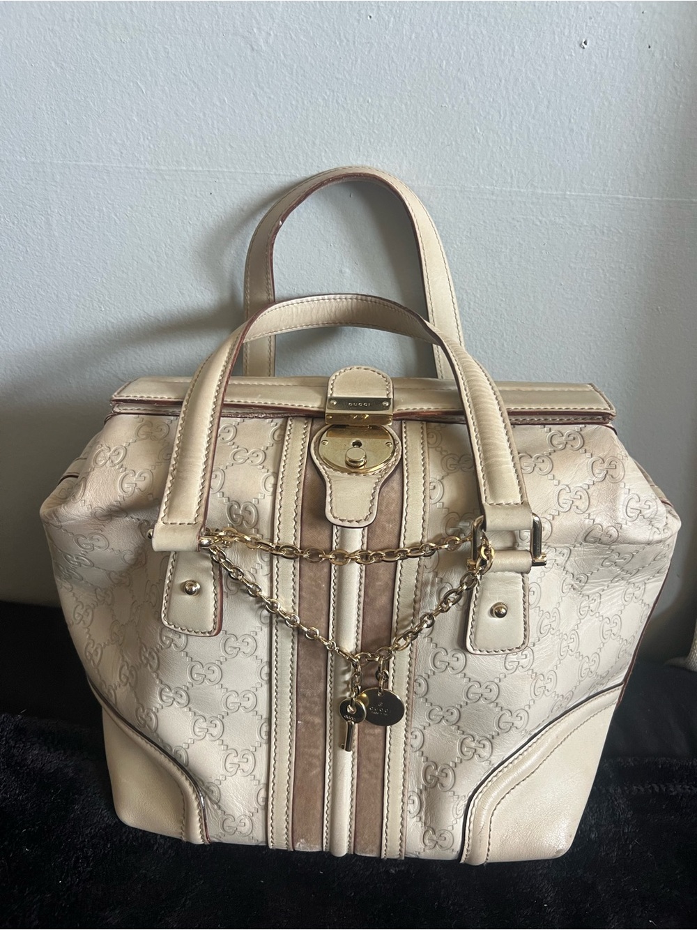 Gucci Guccissima Handbag Doctor's Bag